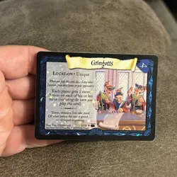 Harry Potter Gringotts Diagon Alley Set 10/80 TCG Holo Foil Card WOTC NM/LP - Image 2