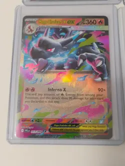 Pokemon Greninja GX/Mega Charizard X Ex/Eevee Promo/Full Art Holo Cards - Image 4