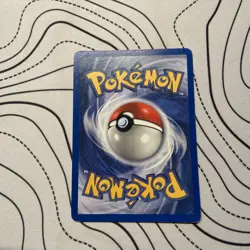 1999 Base Set Machop 52/102 WOTC Pokemon Card Original Rare 🍑PEACH border error - Image 3