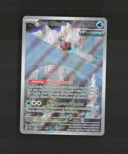Iron Bundle SVP066 SV Full Art Black Star Promo Holo Pokemon Card NM - Image 1