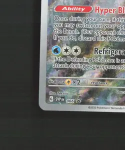Iron Bundle SVP066 SV Full Art Black Star Promo Holo Pokemon Card NM - Image 5