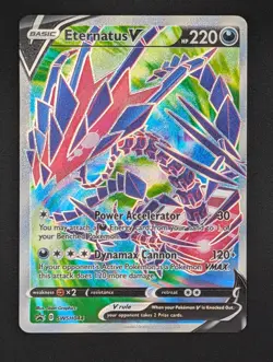 Eternatus V - SWSH044 Promo Pokemon TCG SWSH: Sword & Shield Promo Cards NM - Image 1