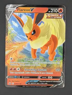 Flareon V - SWSH149 Promo Pokemon TCG SWSH: Sword & Shield Promo Cards NM - Image 1