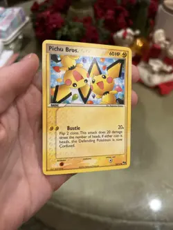 Pokemon TCG Pichu Bros. 016/017 Pop Series 3 Non-Holo Promo Card - Image 4