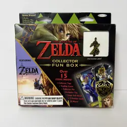 The Legend of Zelda Collectors Fun Box Enterplay Trading Card, Pin, Tag, Sticker - Image 1