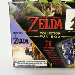 The Legend of Zelda Collectors Fun Box Enterplay Trading Card, Pin, Tag, Sticker - Image 3