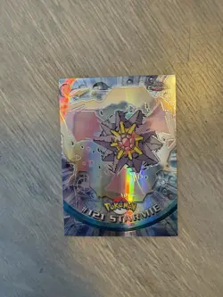 Topps Pokemon 1999 TV Animation Edition Series 1 Card #121 Starmie Halo - Image 1