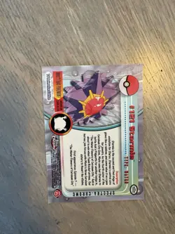 Topps Pokemon 1999 TV Animation Edition Series 1 Card #121 Starmie Halo - Image 3