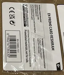 Reshiram (Phantasmal Flames Stamped) UNOPENED 017/094 Pokemon Card HOLO - Image 2