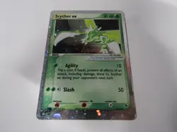 Scyther ex 102/109 Ruby and Sapphire Holo POKEMON CARD INDIVIDUAL - Image 1