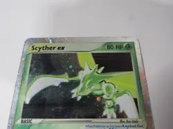 Scyther ex 102/109 Ruby and Sapphire Holo POKEMON CARD INDIVIDUAL - Image 2
