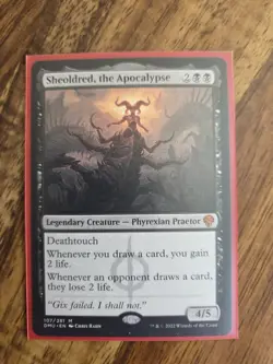 MTG Magic the Gathering Sheoldred, the Apocalypse (107/552) Dominaria United LP - Image 1
