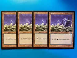 MTG 4x Island # 335 Urza's Saga Pauper Legacy Magic the Gathering x4 NM - Image 1