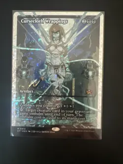 Cursecloth Wrappings (Showcase) (Fracture Foil) Aetherdrift Foil - Image 1