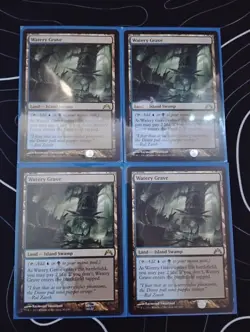 Watery Grave x4 (playset) - Magic The Gathering (MTG) Rare - Image 1