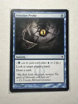 Gitaxian Probe New Phyrexia Regular MTG Lightly Played 35/175 - Image 1