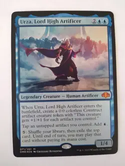 Urza, Lord High Artificer - Dominaria Remastered (DMR) (Foil) - 071/261 - MtG - Image 1