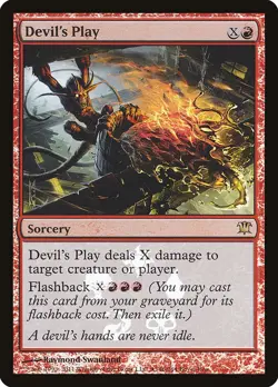 Devil's Play 1x FOIL MtG FOIL Buy-a-Box Promo SP/NM - Image 1