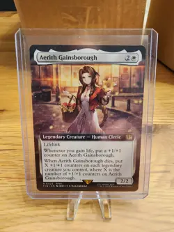 Magic The Gathering - Final Fantasy - Aerith Gainsborough - Borderless - Image 1