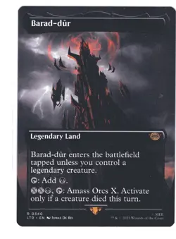 Barad-dur (0340) (Borderless) - Universes Beyond: The Lord of the Rings: Tales o - Image 1