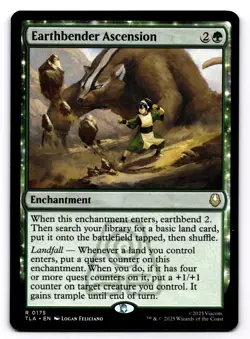 Earthbender Ascension #175 [R Normal] Magic Avatar: The Last Airbender NM - Image 1