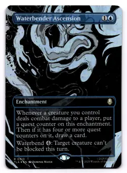 Waterbender Ascension #310 [R Foil] Magic Avatar: The Last Airbender NM - Image 1