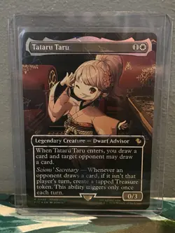 Tataru Taru (Borderless) (Chocobo Track Foil) Commander: Final Fantasy Foil - Image 1