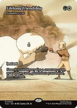 Lifelong Friendship (Borderless) MTG Avatar The Last Airbender Eternal Legal TLE - Image 1