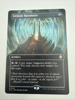 Strionic Resonator (Borderless) R Commander: The Lost Caverns of Ixalan 116 NM - Image 1