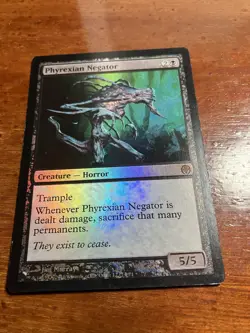 Phyrexian Negator #1 (Foil) (NM) Phyrexia vs the Coalition DDE Magic MTG - Image 1