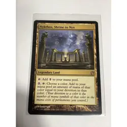 MTG Magic the Gathering Nykthos, Shrine to Nyx Rare Theros 223/249 M/NM - Image 1