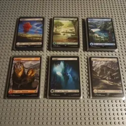 mtg final fantasy full art lands X122 NM/M FIN Unplayed - Image 1