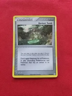 Pokemon: Ancient Tomb #87/101 2004 EX Hidden Legends Reverse Holo - H25 - Image 1