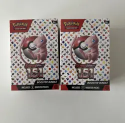 2x Pokemon TCG 151 Scarlet and Violet Booster Bundle New/Sealed - Image 1