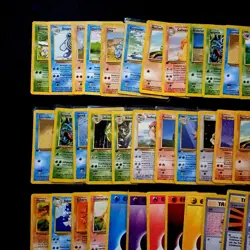 60x Pokemon Karten WOTC POOR Sammlung gemischt div. Set TCG non Holo /Y14 - Image 3