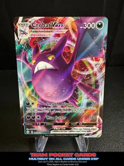 Crobat Vmax 045/072, Shining Fates, Pokemon, NM - Image 1