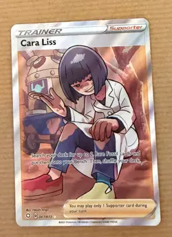 Pokemon Cara Liss (Full Art) 067/072 Shining Fates Holo Near Mint - Image 1