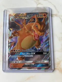 Pokemon TCG - SWSH - Hidden Fates - Charizard GX - SM211 - Black Star Promo - Image 1