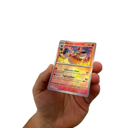 Pokemon TCG Flareon Master Ball Reverse Holo Card 013/131 Prismatic Evolutions - Image 4