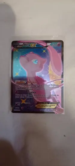Pokemon Mew EX Full Art Ultra Rare Holo RC24/RC25 Legendary Treasures - Image 1