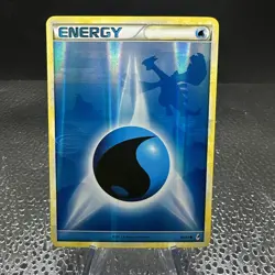 Water Energy Lugia 117/123 Non Holo from Pokemon HeartGold SoulSilver HGSS LP - Image 1