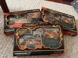 Pokemon TCG Charizard EX Special Collection Box Lot Of 3 SEALED - Image 1