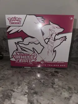 Pokemon Center TCG White Flare Elite Trainer Box ETB Factory Sealed - Image 1