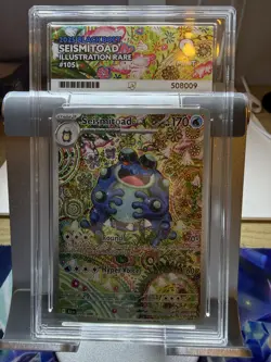Pokemon TCG - Seismitoad IR 105/086 - Black Bolt English ACE 9 - Image 1