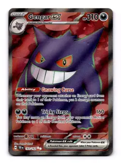 Gengar ex - 193/162 Ultra Rare Pokemon TCG SV05: Temporal Forces LP - Image 1