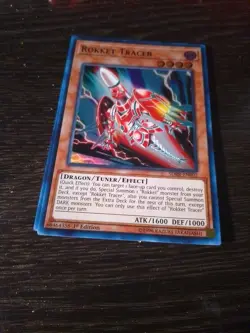 Rokket Tracer - SDRR-EN002 - Super Rare - 1st Edition Near Mint Yugioh! Card - Image 1