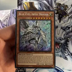 (EF) Yugioh x1 Blue-Eyes Abyss Dragon RA01-EN016 Secret Rare 1st Ed VLP - Image 2