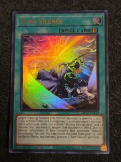 x1 Turn Silence - MP25-EN192 - Ultra Rare - 1st Edition Yu-Gi-Oh! M/NM - Image 1
