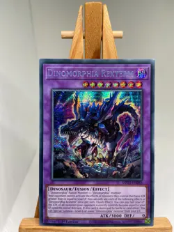 Dinomorphia Rexterm - Prismatic Secret Rare 1st Edition MP23-EN082 - NM - YuGiOh - Image 1