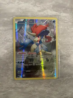Pokemon Keldeo #XY118 Generations Ultra Rare Full Art Holo Promo Card - Image 1